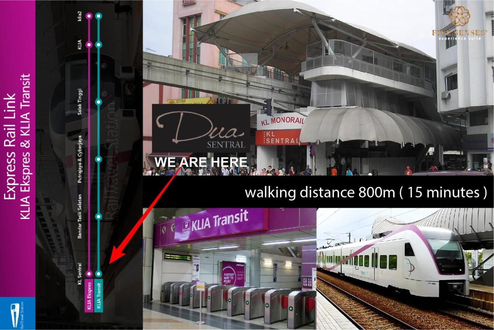 Dua Sentral Kuala Lumpur, Roam Apartment Exterior foto